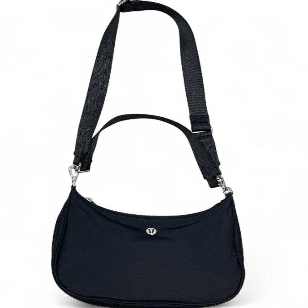 lululemon athletica Black Crossbody Shoulder Bag